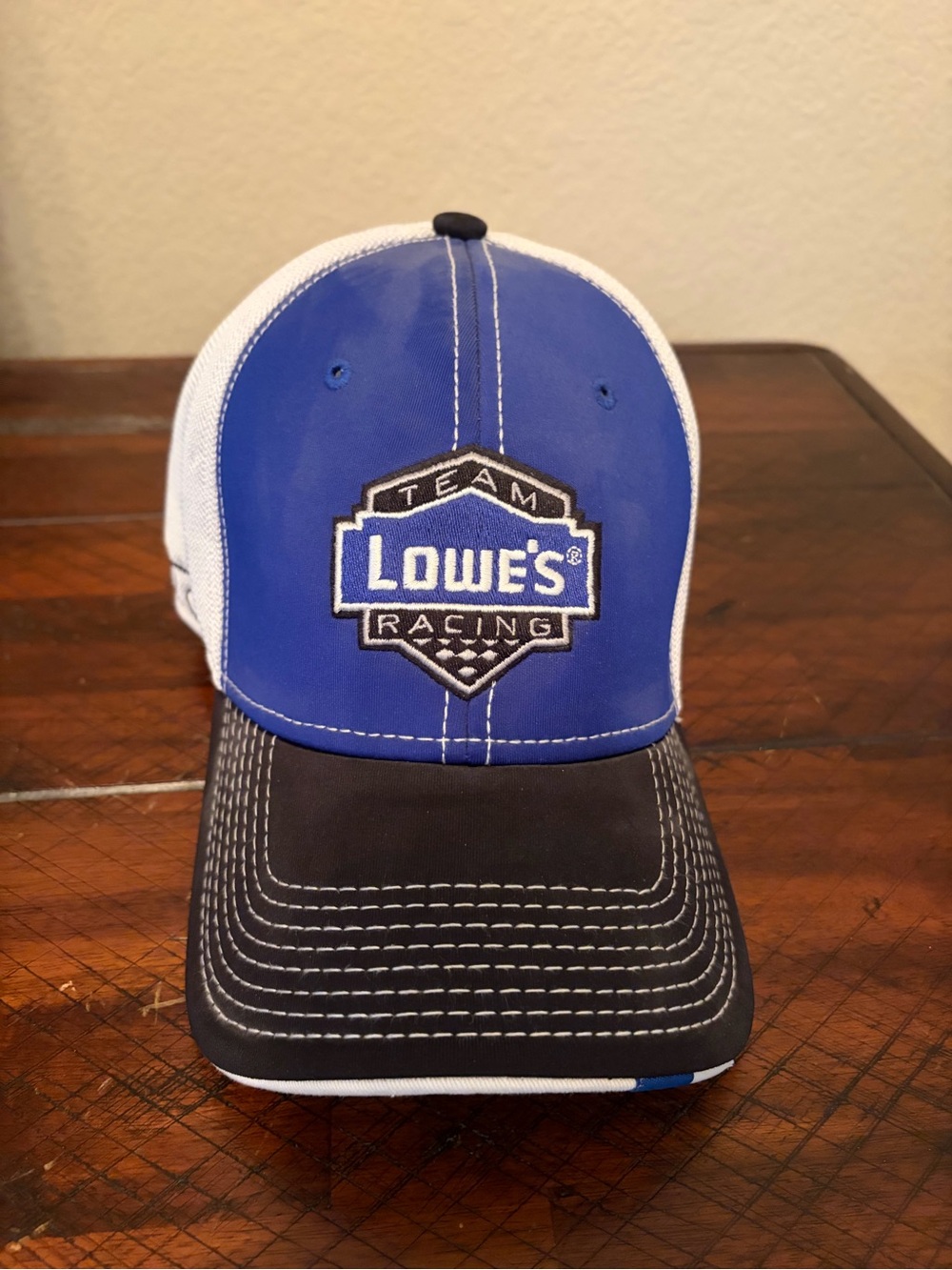 NASCAR Lowe's Racing Blue & Black Fitted Hat